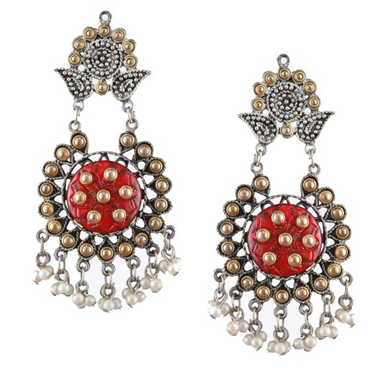 Silver-Plated Classic Drop Earrings