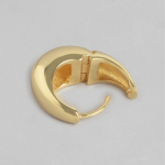 Women Gold-Plated Hoop Earrings